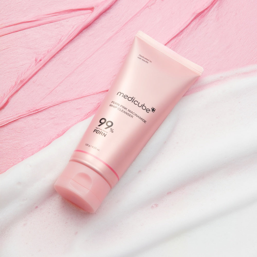 Medicube PDRN Pink Niacinamide Whip Cleanser 120G