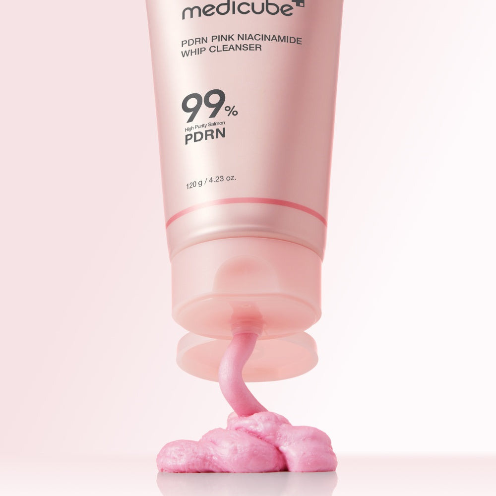 Medicube PDRN Pink Niacinamide Whip Cleanser 120G