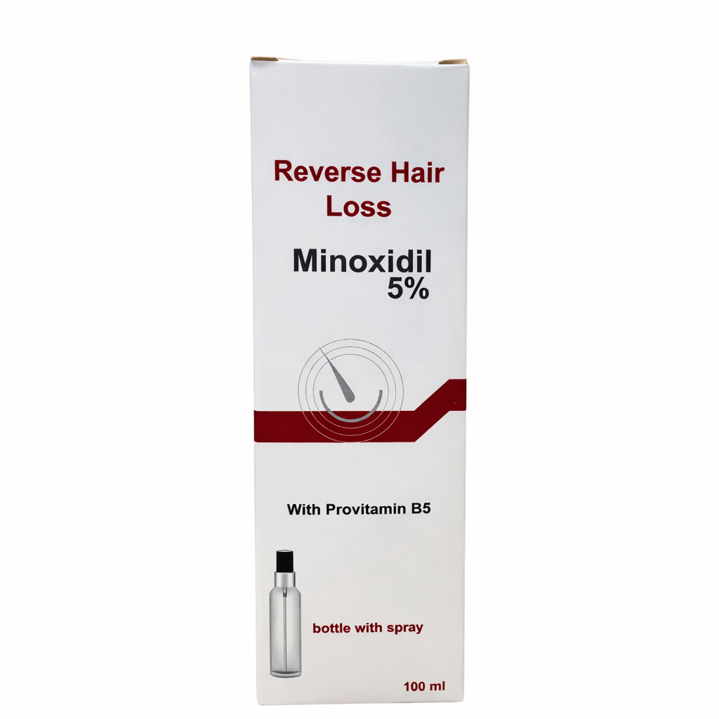 Minoxidil 5% Spray – 100 ml (With Provitamin B5)