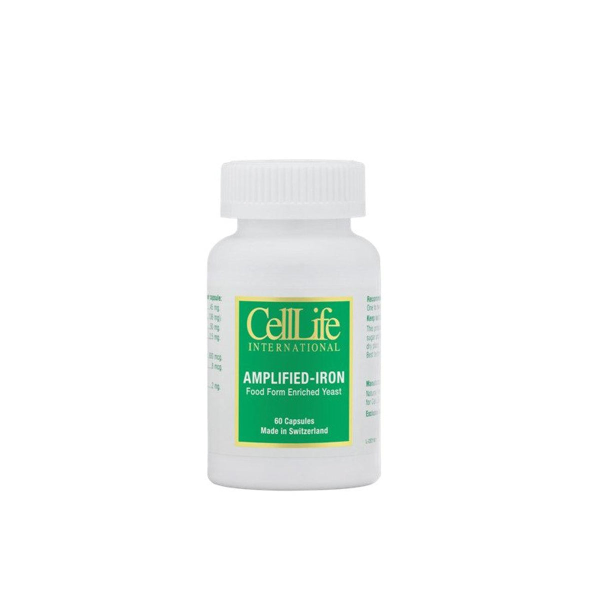 Cell-Life International Amplified Iron 60 Capsules