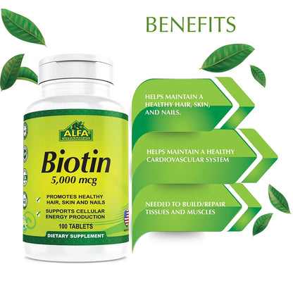 Biotin 5,000mcg