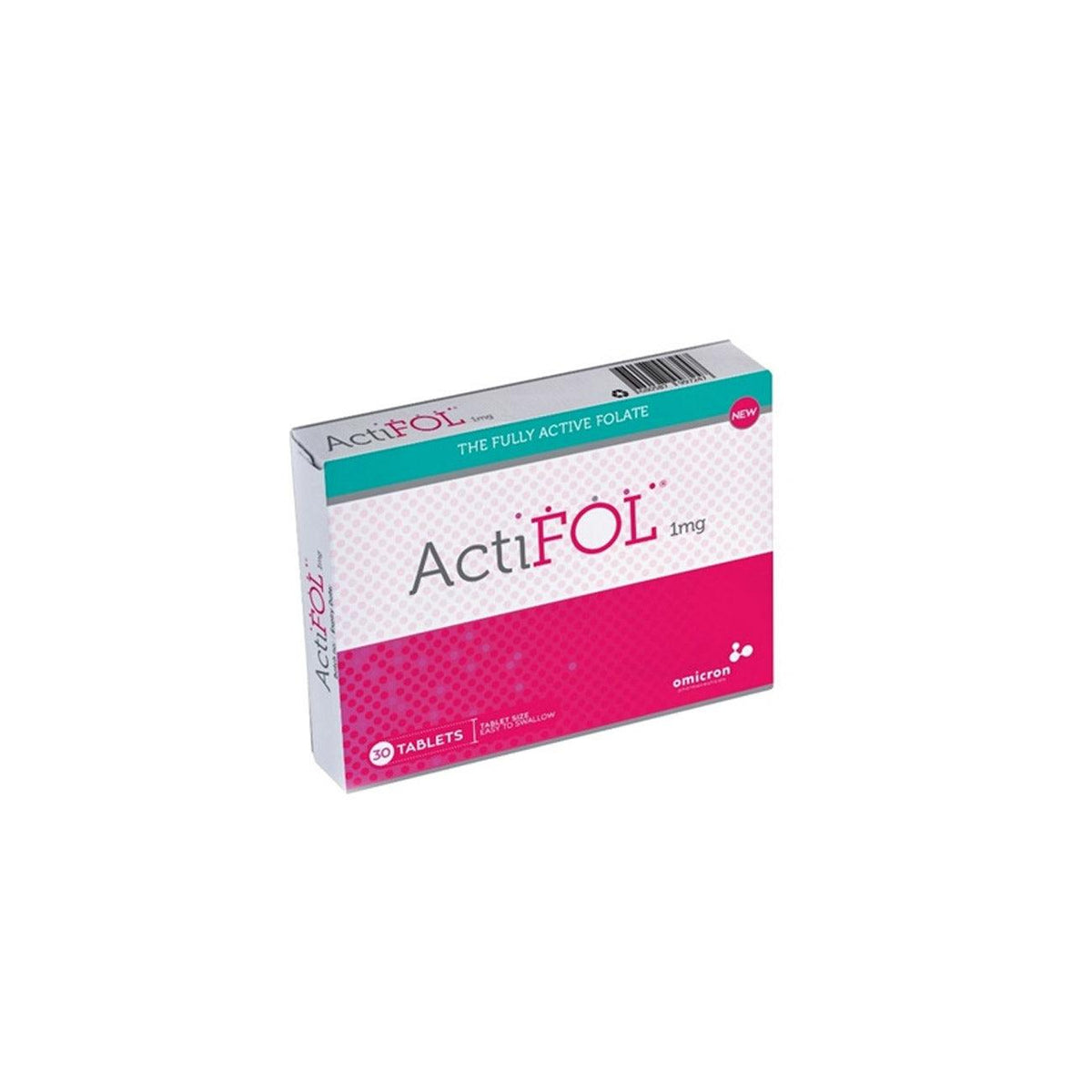 Omicron Actifol 1mg 30 Tablets