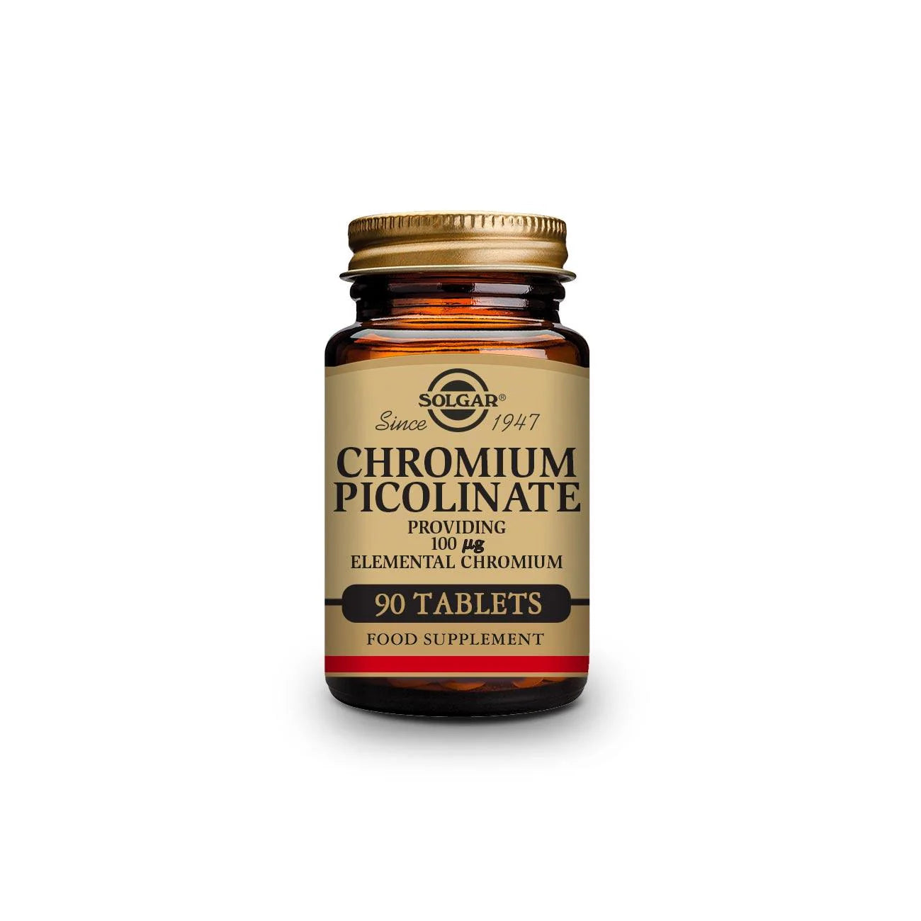 Solgar Chromium Picolinate 100mcg - 90 tabs