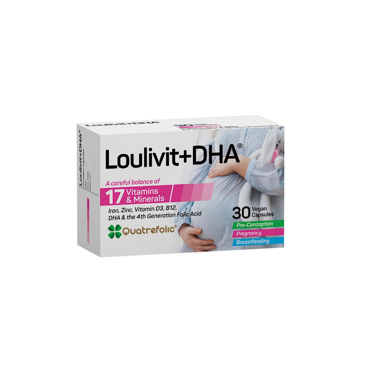 Tritium Loulivit+ DHA 30 Vegan Capsules